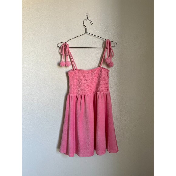 Dolls Kill x The Powerpuff Girls Awesome Blossom Velour Dress in Pink Size SMALL - Picture 3 of 5